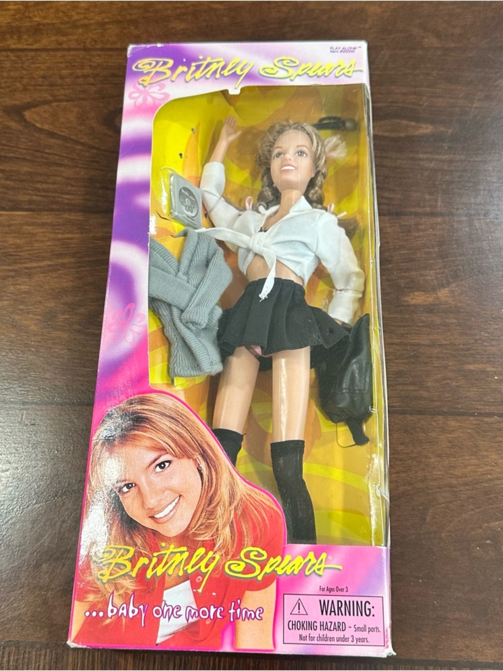 NWB Vintage 1999 Britney Spears Play Along Baby One More Time Doll Pop #20000